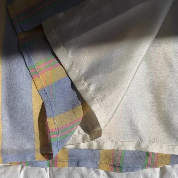 Ralph Lauren Women's Stripe Silk Shirt Dress - 12 - Picture 13 of 14